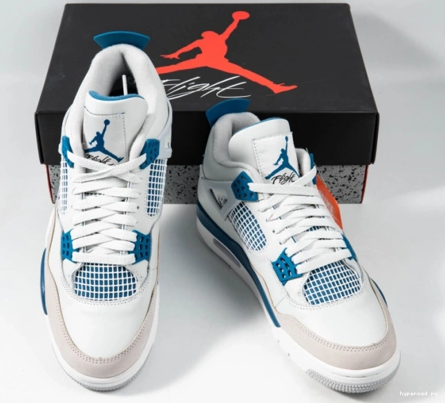 Blue Jordan 4 (2024) Retro Military 0805